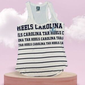 DISNEY Embroidered Mickey Mouse X UNC Tarheels Tank Top
